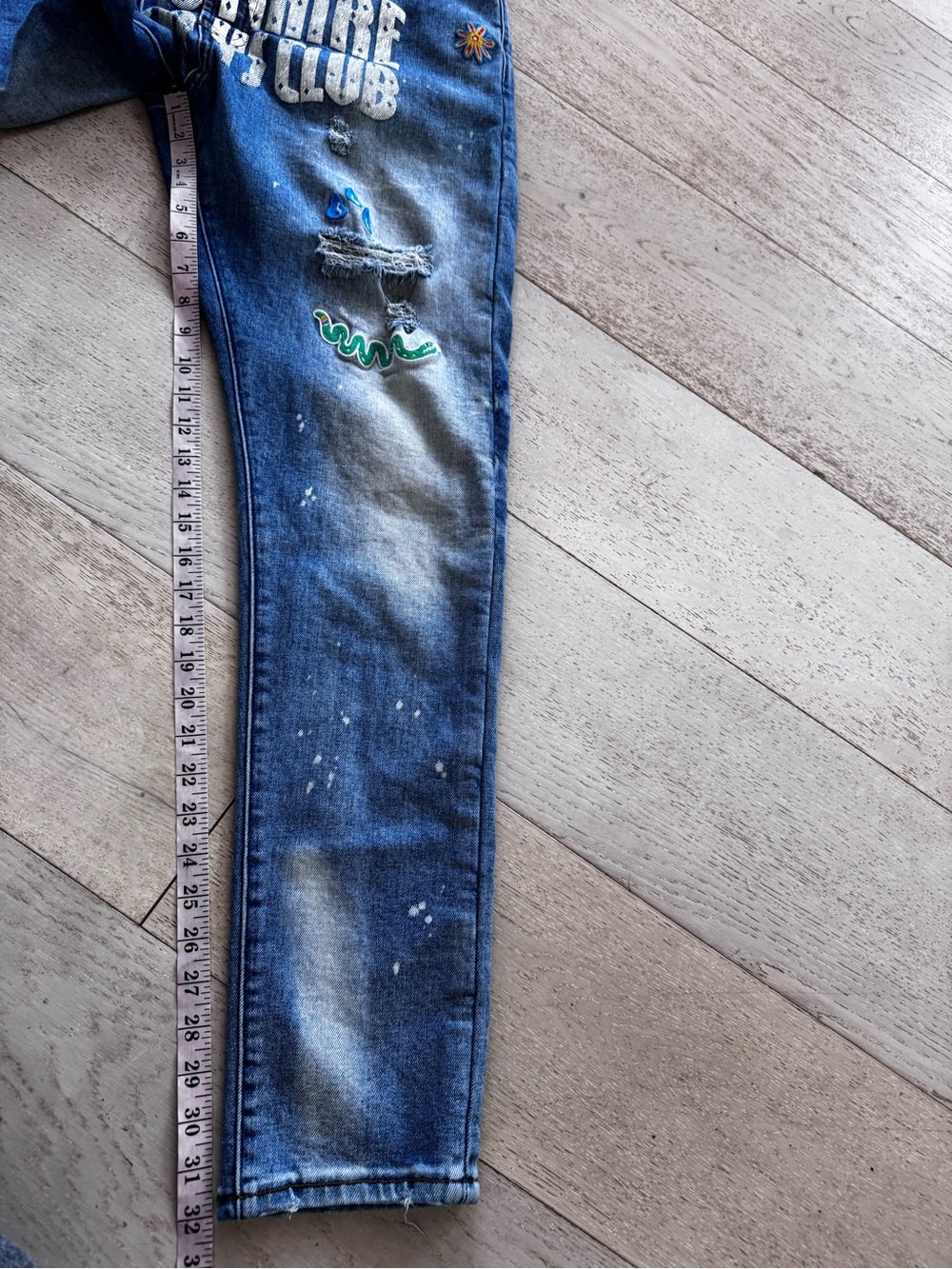 Billionaire Boys Club | Men's BB Trek Patch Jeans in Martian 38 (36x32) - Picture 15 of 15